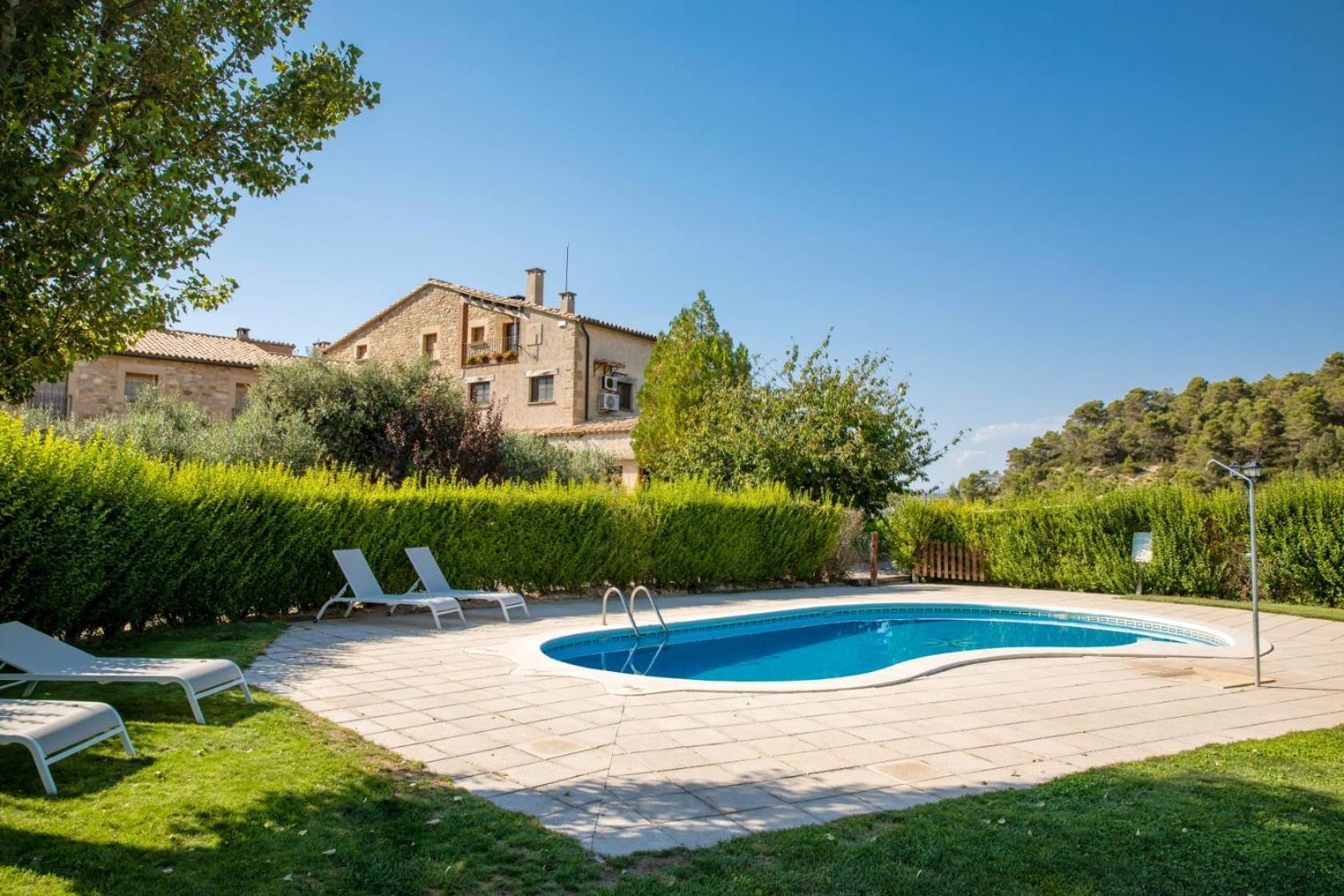 Bed and Breakfast Cal Ros Calonge de Segarra Экстерьер фото